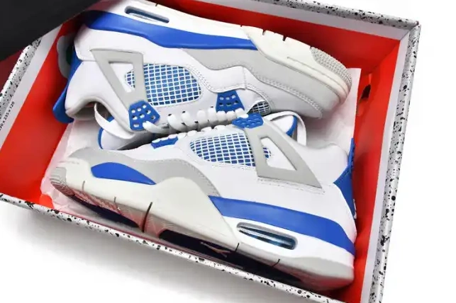 308497-105 Retro (2012) Military Blue Air 4 Jordan 0615